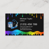 Carte De Visite Décoration moderne Service de Peinture Professionn (Dos)