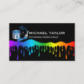 Carte De Visite Décoration moderne Service de Peinture Professionn (Devant)