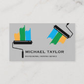 Carte De Visite Décoration moderne Service de Peinture Professionn (Devant)