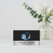 Carte De Visite Décoration moderne Service de Peinture Professionn (Debout devant)