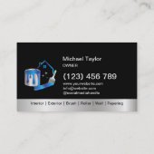 Carte De Visite Décoration moderne Service de Peinture Professionn (Dos)