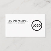 Carte De Visite Décoration moderne Service de Peinture Professionn (Devant)