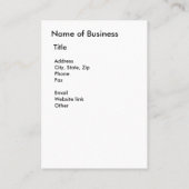 Carte De Visite Décorations d'automne sur table, Citrouille, Fruit (Dos)