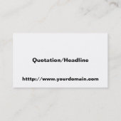 Carte De Visite Décorations d'automne sur table, Citrouille, Fruit (Dos)