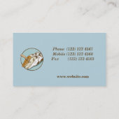 Carte De Visite Découpage du capot de vache (Dos)