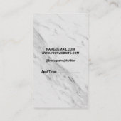 Carte De Visite Découpe de nettoyage de barbecue | Poteaux en barb (Dos)