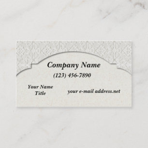 Carte De Visite Découpe de texture victorienne vintage
