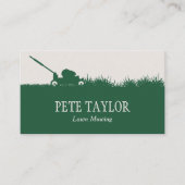 Carte De Visite Découpe d'herbe à gazon (Devant)