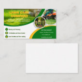 Carte De Visite Découpe d'herbe moderne pour l'entretien de la pel (Devant / Derrière)