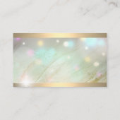 Carte De Visite Découpe métal or | Marbre | Luminosité (Dos)