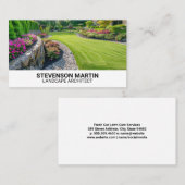 Carte De Visite Découper le paysage | Jardin (Devant / Derrière)