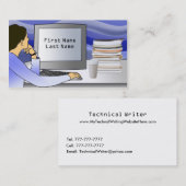 Carte de visite d'écriture de Techical (Devant / Derrière)
