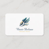 Carte de visite d'écrivain indépendant avec code Q (Devant)