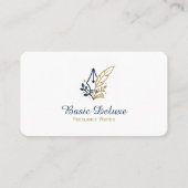 Carte de visite d'écrivain indépendant avec code Q (Devant)
