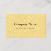 Carte De Visite Deer New England Maple Tree Automne Jaune (Dos)