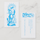 Carte De Visite Déesse de la mer (Devant / Derrière)