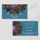 Carte De Visite Déesse de la Terre Mandala  (Devant / Derrière)