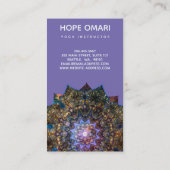 Carte De Visite Déesse de la Terre Mandala (Dos)
