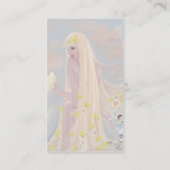 Carte De Visite Déesse du printemps ! (Dos)