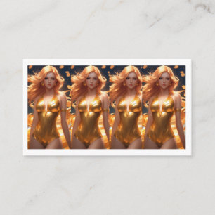 Carte De Visite Déesse Glamor : Portrait Aphrodite