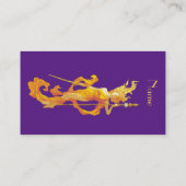 Carte De Visite Déesse guerrière d'or Thunder_Cove (Dos)