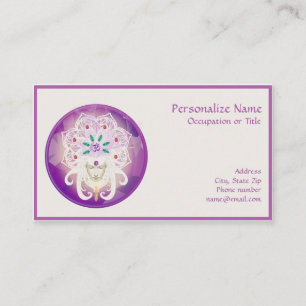 Carte De Visite Déesse spirituelle Élégante