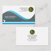 Carte De Visite Défenseur de l'environnement créatif artistique de (Devant / Derrière)