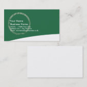 Carte de visite d'effet de Greenwood (Devant / Derrière)