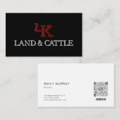 Carte de visite d'effet intégré minimaliste (Devant / Derrière)