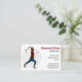 Carte De Visite Défilement Ax (Debout devant)