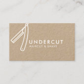 Carte de visite dégagé de Papier d'emballage de (Devant)