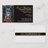 Carte de visite d'église (Devant / Derrière)