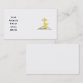 Carte de visite d'église ou de chrétien (Devant / Derrière)