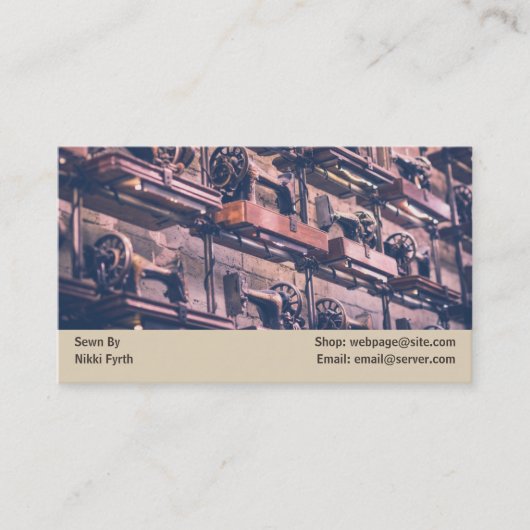 Carte de visite d'égouts (Devant)