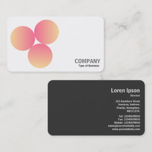 Carte De Visite Dégradé 3 cercles v3 02