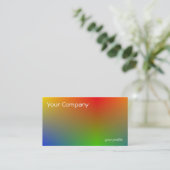 Carte De Visite Dégradé rétrograde (Debout devant)