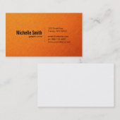 Carte De Visite Dégradé textile (Devant / Derrière)