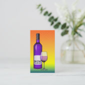 Carte De Visite dégustation de vin (Debout devant)