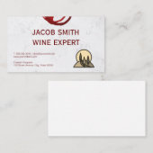 Carte De Visite Dégustation de vin | Grower | Vignoble (Devant / Derrière)