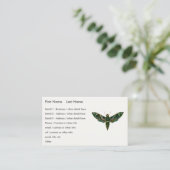 Carte De Visite Deilephila Nerii - Oleander Hawk-Moth (Debout devant)