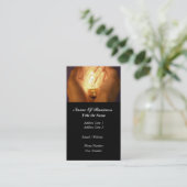 Carte de visite d'électricien (Debout devant)