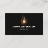 Carte de visite d'électricien (Devant)