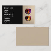 Carte de visite d'électricien (Devant / Derrière)