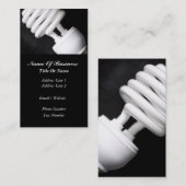 Carte de visite d'électricien (Devant / Derrière)