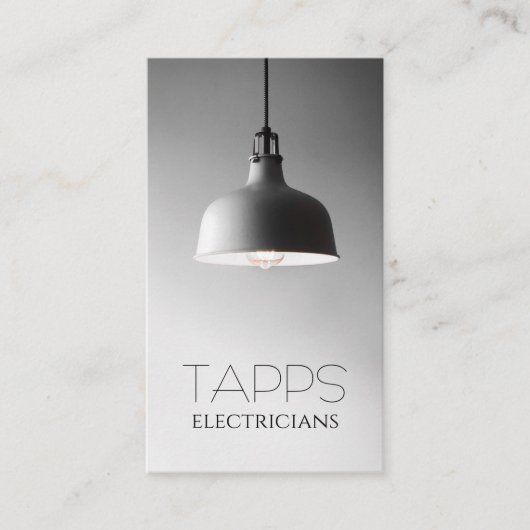 Carte de visite d'électricien (Devant)