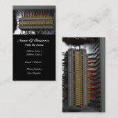 Carte de visite d'électricien (Devant / Derrière)