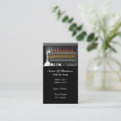 Carte de visite d'électricien (Debout devant)