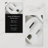 Carte de visite d'électricien (Devant / Derrière)