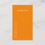 Carte de visite d'électricien cool (Dos)