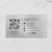 Carte de visite d'électricien professionnel (Dos)